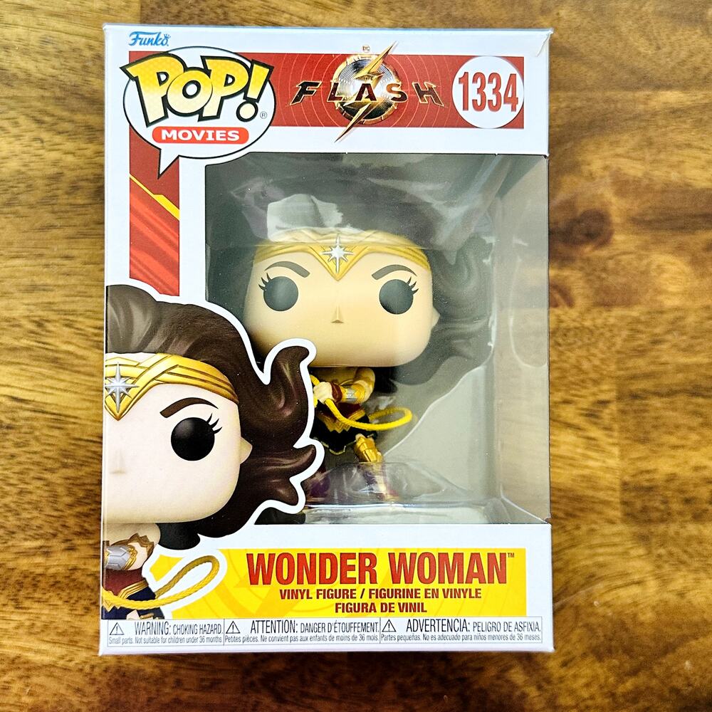 Funko Pop Movies Wonder Woman  The Flash Vinyl Collectible Figure #1334